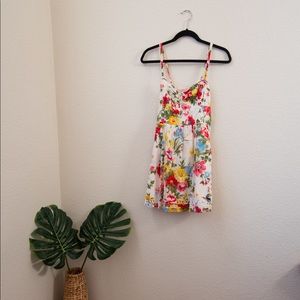 Floral Print Skater Dress